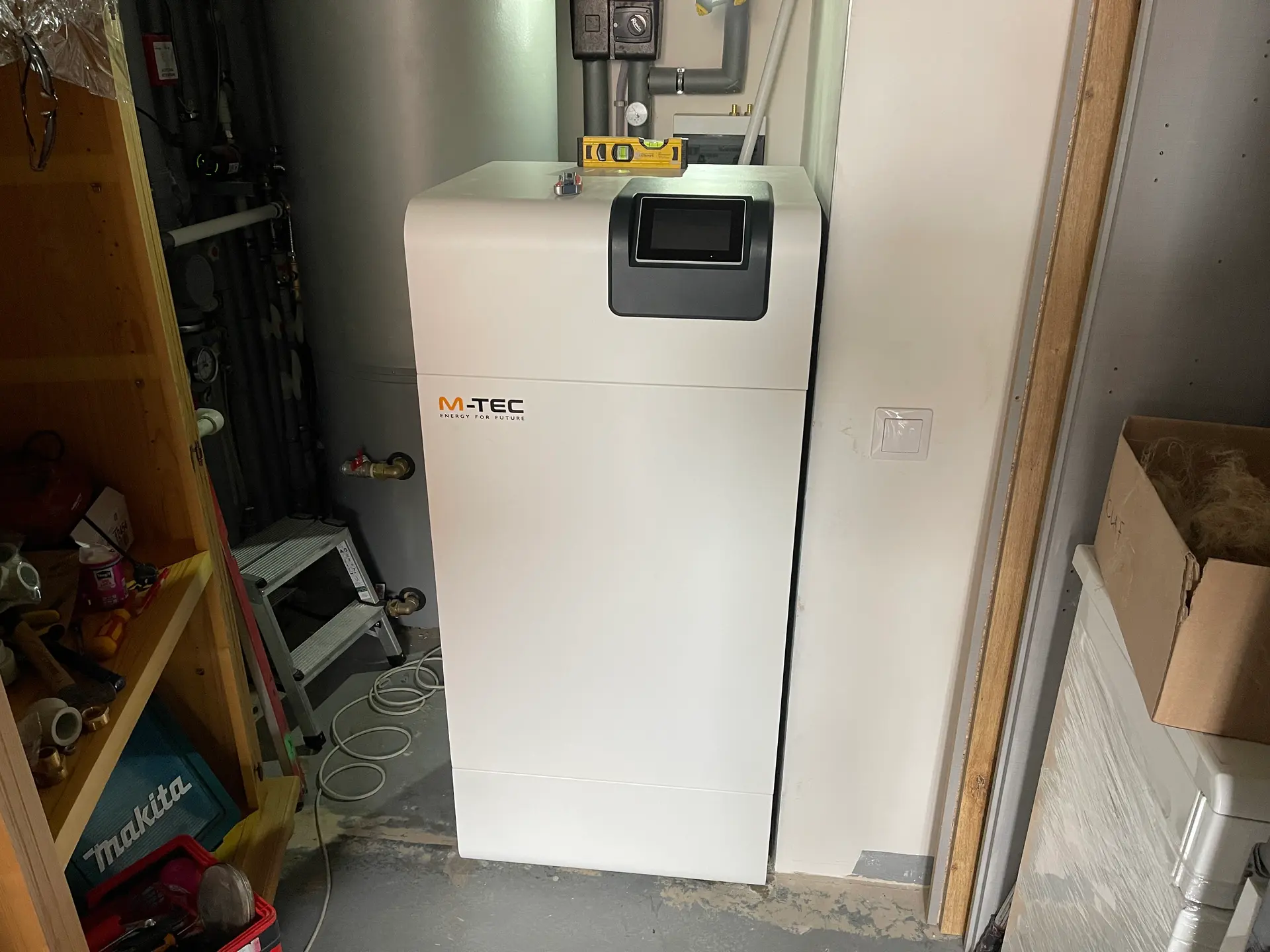 Instalace tepelného čerpadla M-TEC