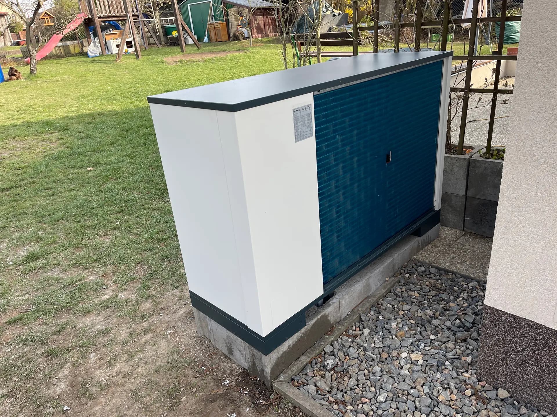 Instalace tepelného čerpadla M-TEC