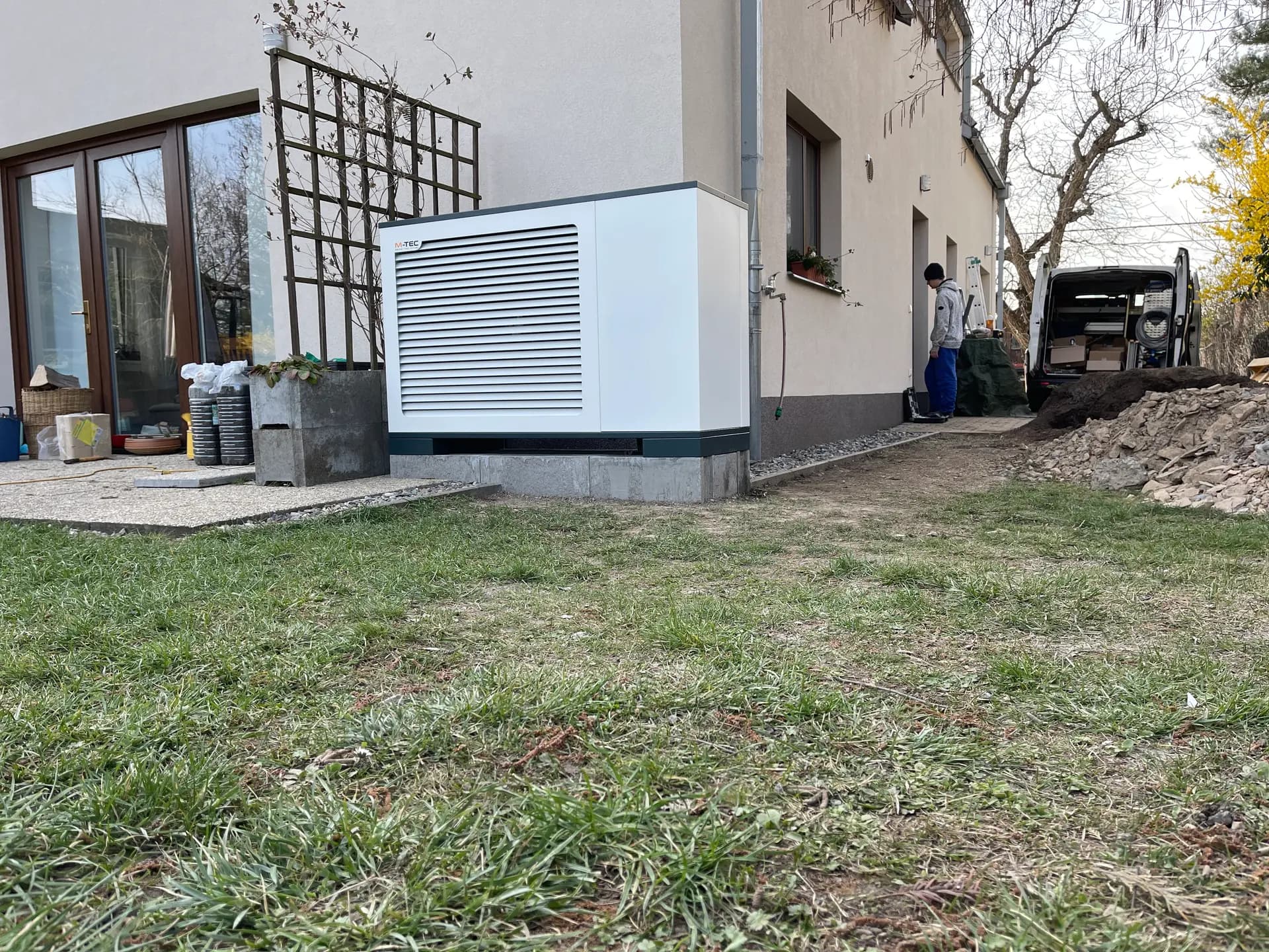Instalace tepelného čerpadla M-TEC