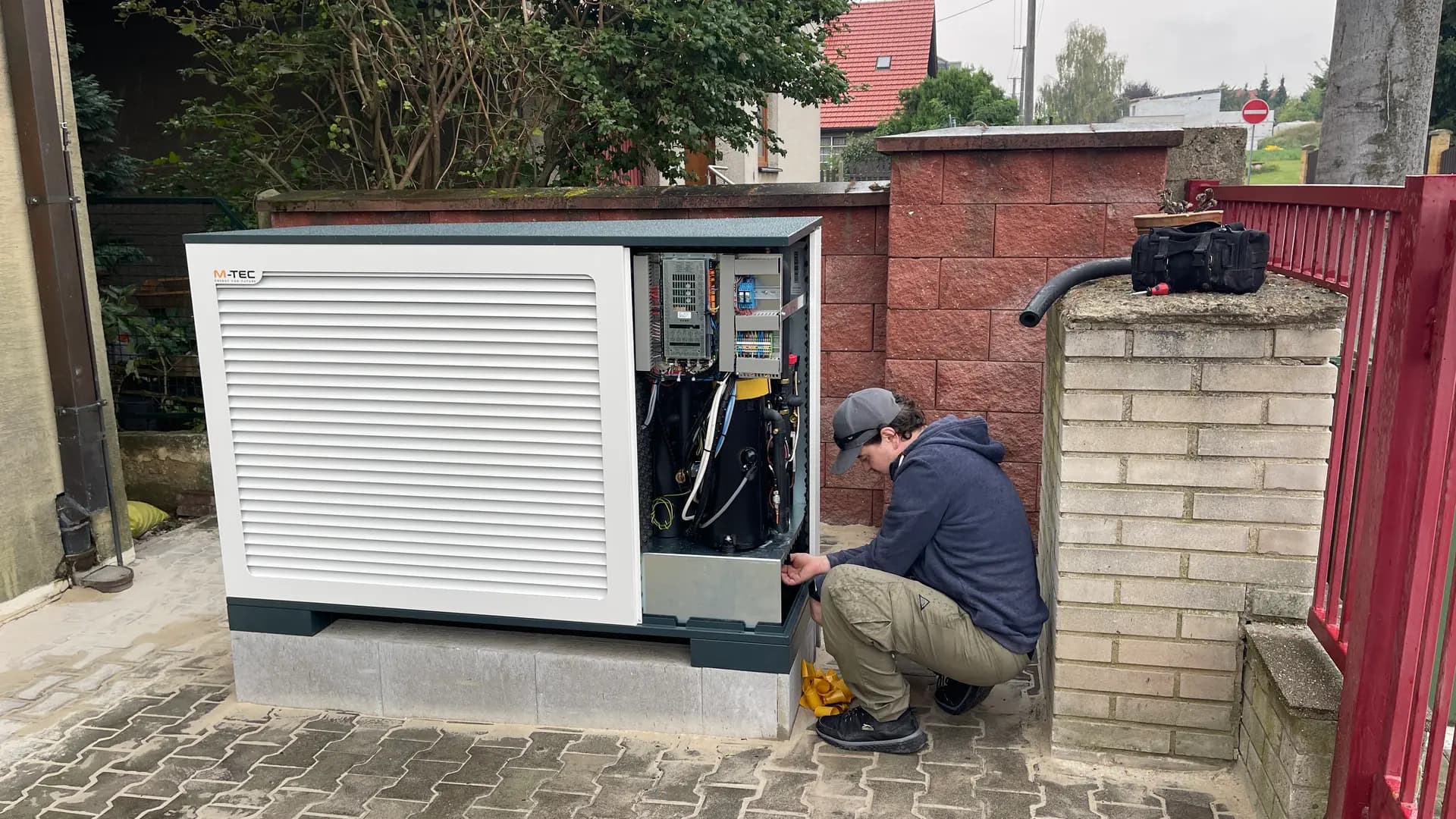 Instalace tepelného čerpadla M-TEC