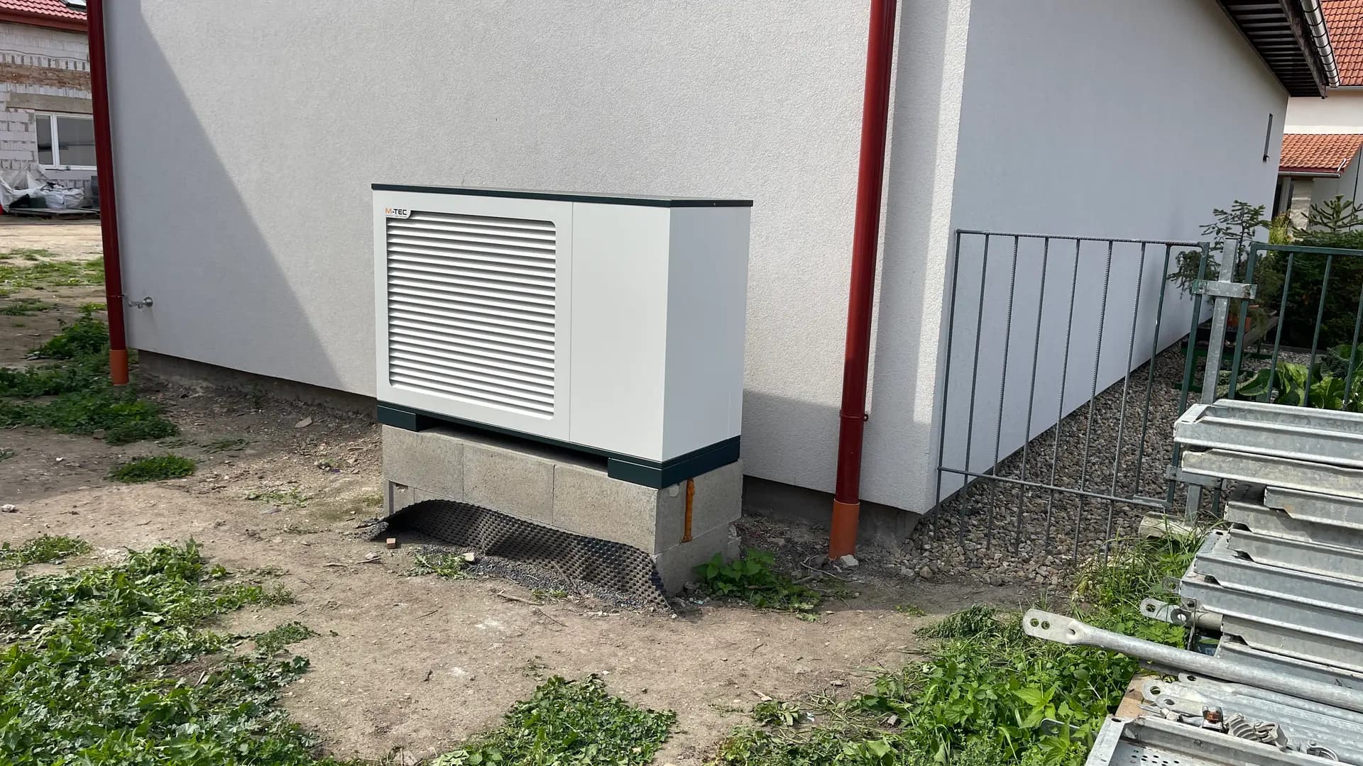 Instalace tepelného čerpadla M-TEC